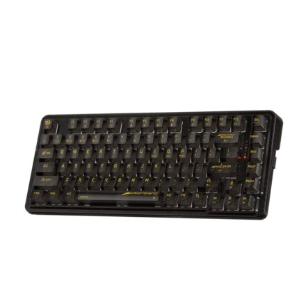 کیبورد بی سیم/باسیم ردراگون ELF Pro K649 شفاف مشکی