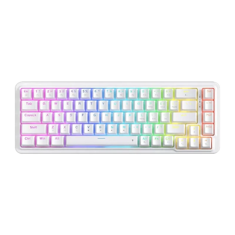 کیبورد ردراگون Nova K709 RGB سفید