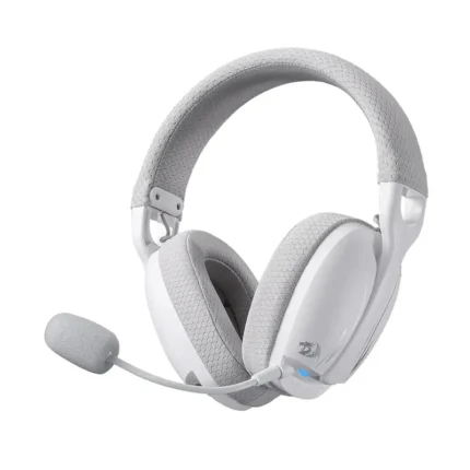 هدست بی سیم گیمینگ ردراگون SKULD H878 سفید/خاکستری