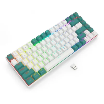 کیبورد بی سیم/با سیم ردراگون Singed Pro K678 WG