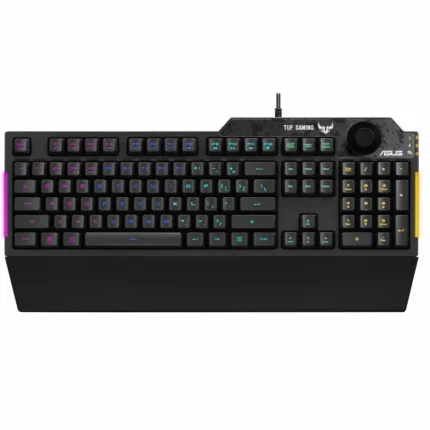 # کیبورد گیمینگ ASUS TUF Gaming K1؛ دوام، دقت و کنترل در میدان نبرد 🎮 کیبورد **ASUS TUF Gaming K1** یک کیبورد گیمینگ با کلیدهای ممبرین (Membrane) است که برای گیمرهایی طراحی شده که به‌دنبال ترکیبی از دوام، راحتی استفاده و امکانات کاربردی هستند. این مدل با طراحی گیمینگ، نورپردازی RGB و قابلیت‌های شخصی‌سازی، می‌تواند انتخابی مناسب برای تکمیل ستاپ گیمینگ شما باشد. ## ویژگی‌ها و مشخصات فنی **⌨️ کلیدهای ممبرین با عملکرد نرم و کم‌صدا** TUF Gaming K1 از کلیدهای ممبرین بهره می‌برد که در مقایسه با بسیاری از کیبوردهای مکانیکال، صدای کمتری تولید می‌کنند و تجربه فشردن نرم‌تری دارند. این ساختار برای استفاده روزمره، تایپ و اجرای بازی‌های مختلف مناسب است و گزینه‌ای کاربردی برای افرادی محسوب می‌شود که به‌دنبال کیبورد گیمینگ بدون صدای کلیک مکانیکال هستند. **🌈 نورپردازی RGB قابل شخصی‌سازی** نورپردازی RGB با جلوه‌های مختلف، ظاهر ستاپ شما را جذاب‌تر می‌کند. امکان شخصی‌سازی جلوه‌های نوری از طریق نرم‌افزار Armoury Crate نیز به شما اجازه می‌دهد ظاهر کیبورد را با سایر تجهیزات گیمینگ هماهنگ کنید. **🎮 کلیدهای قابل برنامه‌ریزی و کنترل آسان** این کیبورد از قابلیت شخصی‌سازی کلیدها و ثبت ماکرو پشتیبانی می‌کند تا بتوانید برخی فرمان‌ها و عملکردها را متناسب با نیاز خود تنظیم کنید. این ویژگی در بازی‌ها و کارهای روزمره می‌تواند دسترسی به فرمان‌های پرکاربرد را ساده‌تر کند. **🔊 کنترل اختصاصی صدا** وجود کلید کنترل حجم صدا به شما اجازه می‌دهد بدون خارج شدن از فضای بازی، میزان صدای سیستم را سریع‌تر تنظیم کنید. **🛡️ طراحی مقاوم با تکیه‌گاه مچ دست** طراحی TUF Gaming K1 با تمرکز بر استفاده طولانی‌مدت انجام شده است. تکیه‌گاه جداشدنی مچ دست به بهبود راحتی هنگام بازی و تایپ کمک می‌کند و پایه‌های قابل تنظیم نیز امکان انتخاب زاویه مناسب برای قرارگیری کیبورد را فراهم می‌کنند. ## چرا ASUS TUF Gaming K1؟ * کلیدهای ممبرین با عملکرد نرم و کم‌صدا * نورپردازی RGB قابل شخصی‌سازی * پشتیبانی از تنظیم کلیدها و ماکرو * کلید اختصاصی کنترل صدا * تکیه‌گاه جداشدنی مچ دست * طراحی گیمینگ مقاوم از خانواده TUF ایسوس ## جمع‌بندی **ASUS TUF Gaming K1** انتخابی مناسب برای گیمرهایی است که امکانات کاربردی، نورپردازی جذاب و کلیدهای نرم و کم‌صدا را در اولویت قرار می‌دهند. اگر به‌دنبال یک کیبورد گیمینگ ممبرین از برند معتبر ایسوس هستید و لزوماً به بازخورد و ساختار سوییچ‌های مکانیکال نیاز ندارید، این مدل می‌تواند گزینه‌ای ارزشمند برای ستاپ شما باشد. 🛒 موجود در **Mehrad Game Store**؛ همراه شما در انتخاب تجهیزات گیمینگ.